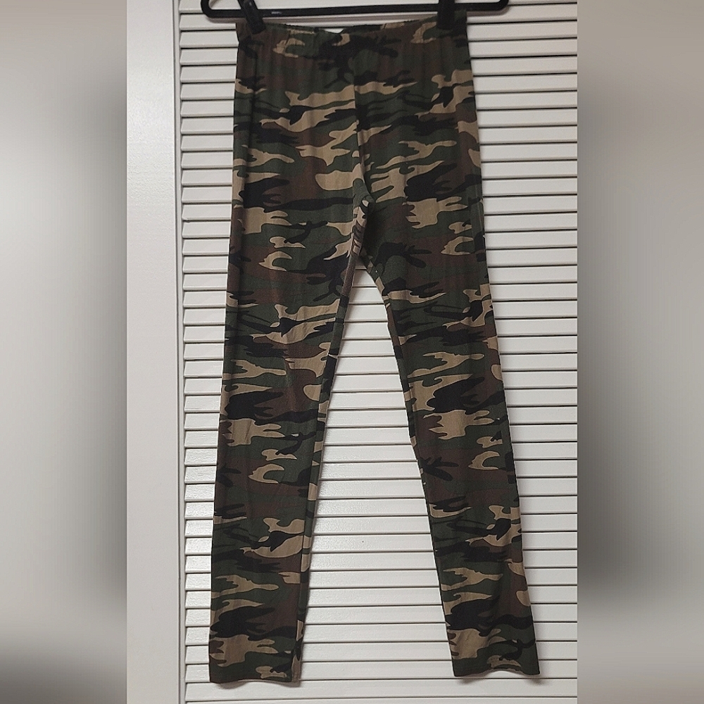 Camo Stretchy Casual Leggings